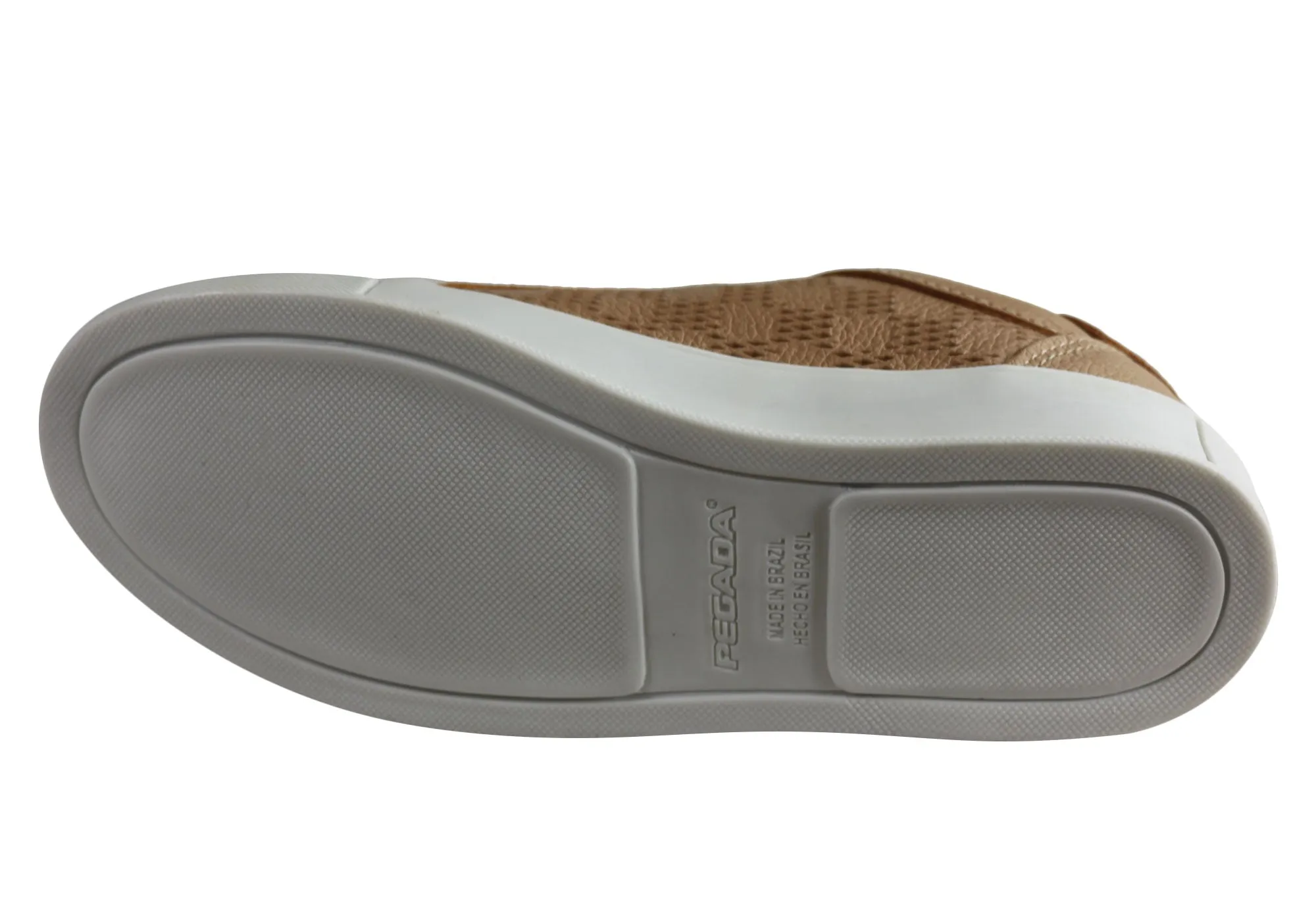 Pegada Micci Damen Bequeme Leder Freizeitschuhe Hergestellt in Brasilien Pegada Schuhe