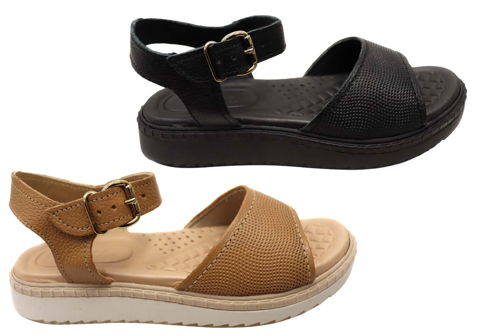 Pegada Vayano Damen Bequeme Ledersandalen Hergestellt In Brasilien Pegada Schuhe