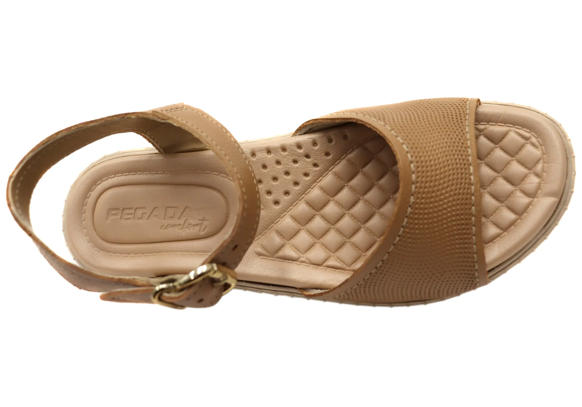Pegada Vayano Damen Bequeme Ledersandalen Hergestellt In Brasilien Pegada Schuhe
