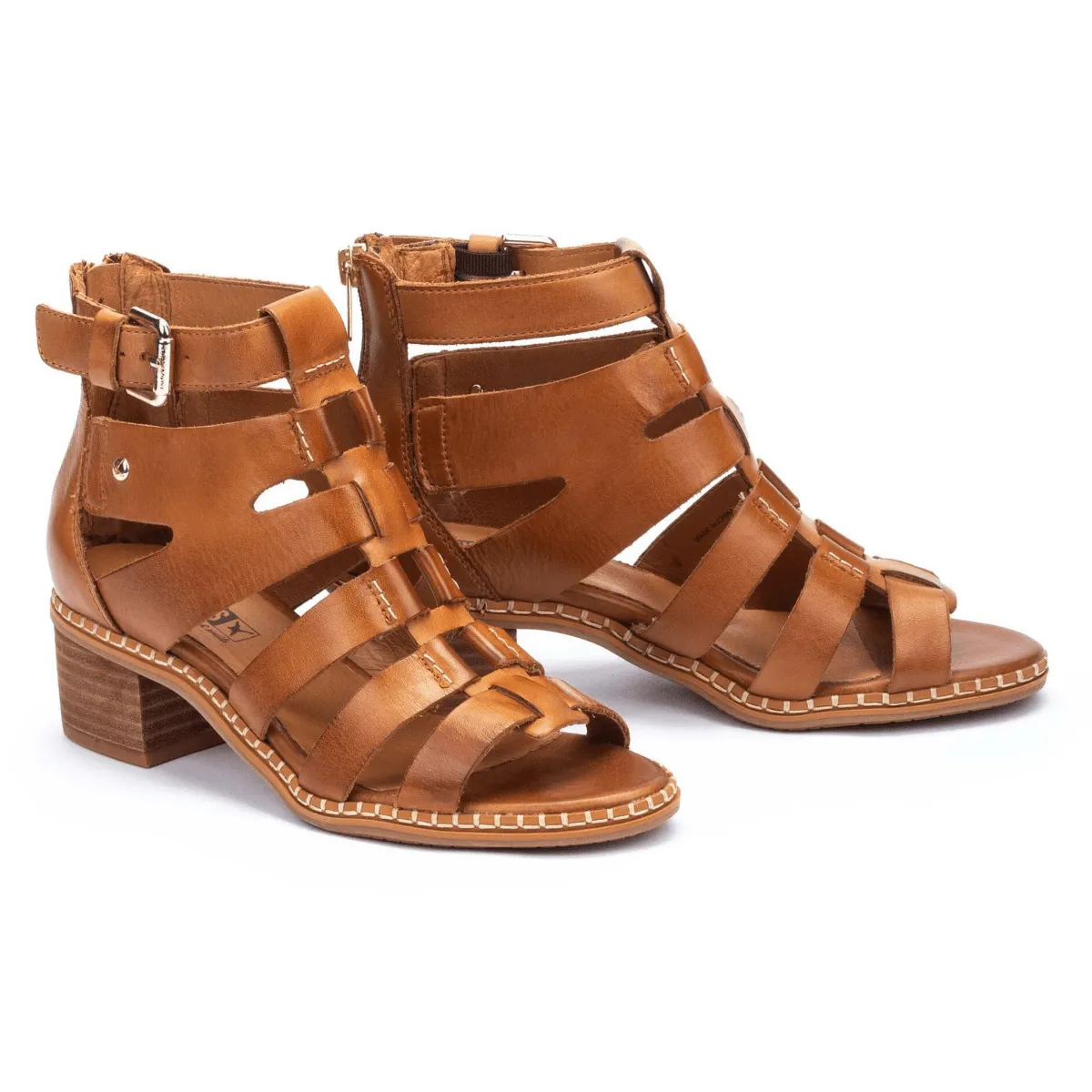 Pikolinos Damen Blanes Brandy Leder