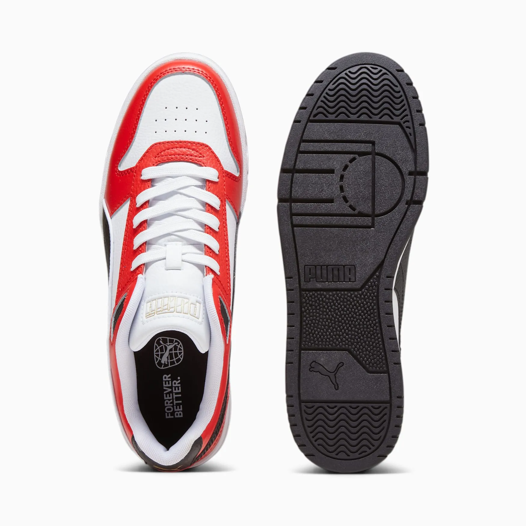 PUMA HERRENSCHUHE GAME LOW ROT/SCHWARZ
