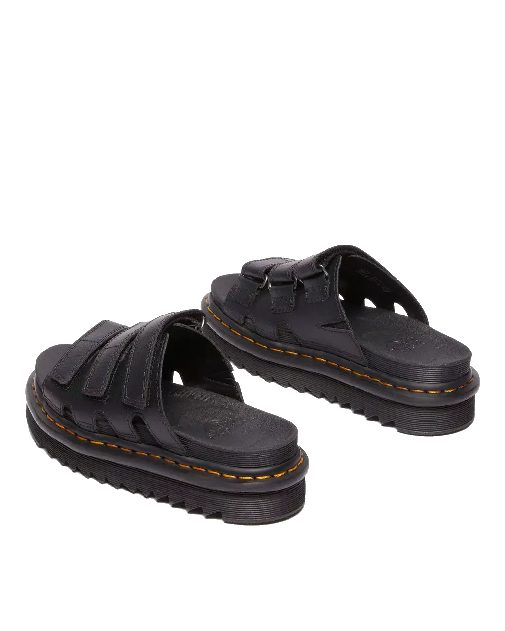 Raine Slide Athena Sandalen in Schwarz