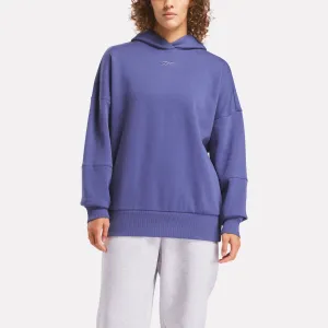 Reebok Schuhe Damen Lux Übergroße Kapuzenjacke