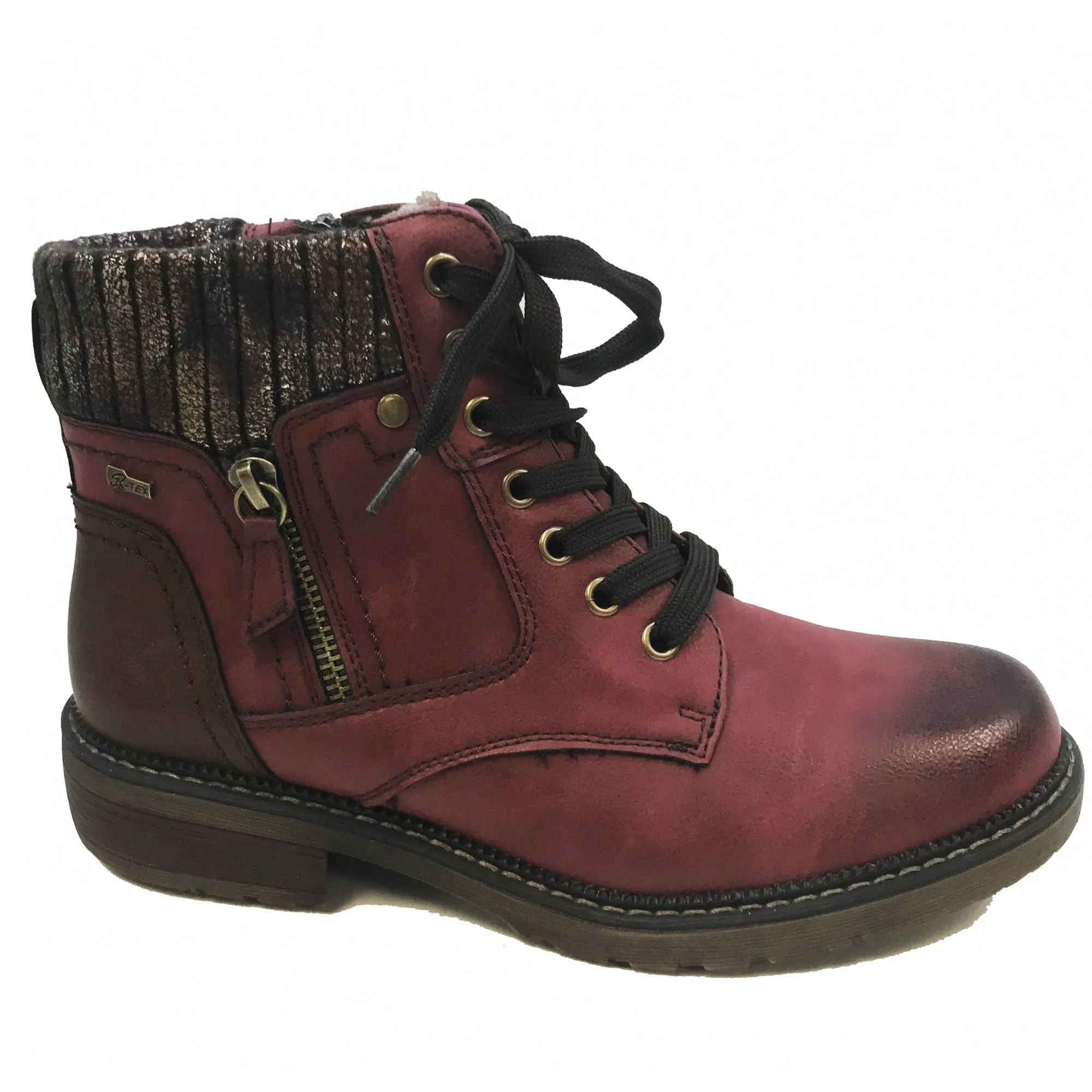 Relife W Seitlicher Reißverschluss Stiefel