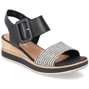 REMONTE D6453 02 Keil-Sandalette