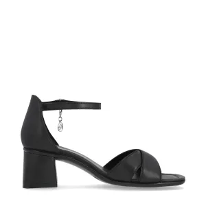 Remote Women's Dorina 50 schwarze Absatzsandale in Schwarz