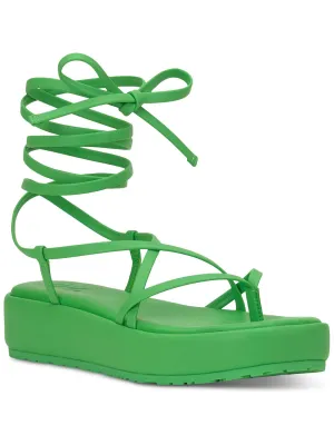 Rexile Damen Riemchen-Sandaletten mit Plateauabsatz Ecco Schuhe