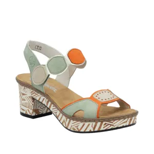 RIEKER FANNI SANDALETTE 6387691 - MEHRFARBIG