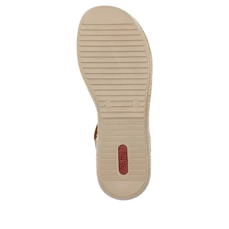 Rieker Schuhe V0921-24 Schlupfmodell Cognac