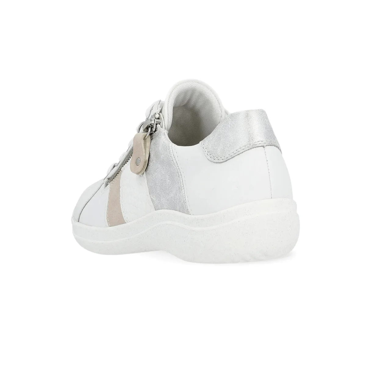 Rieker Damen Louann D1E00-81 Weiß/Rosa/Eis