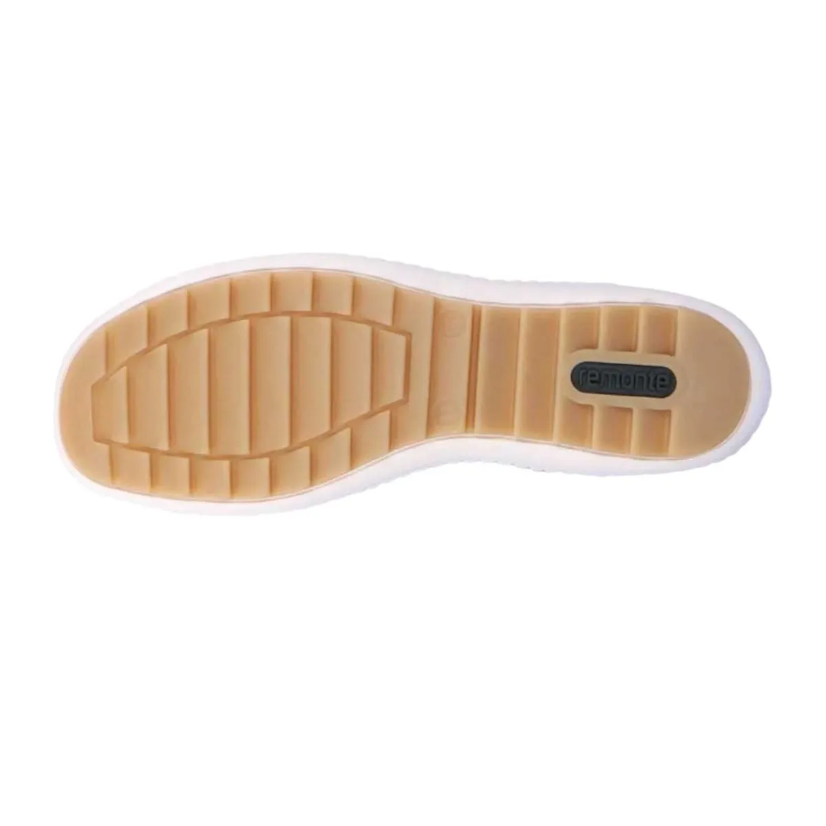 Rieker Damen R1432-52 Grün/Weiß Leder