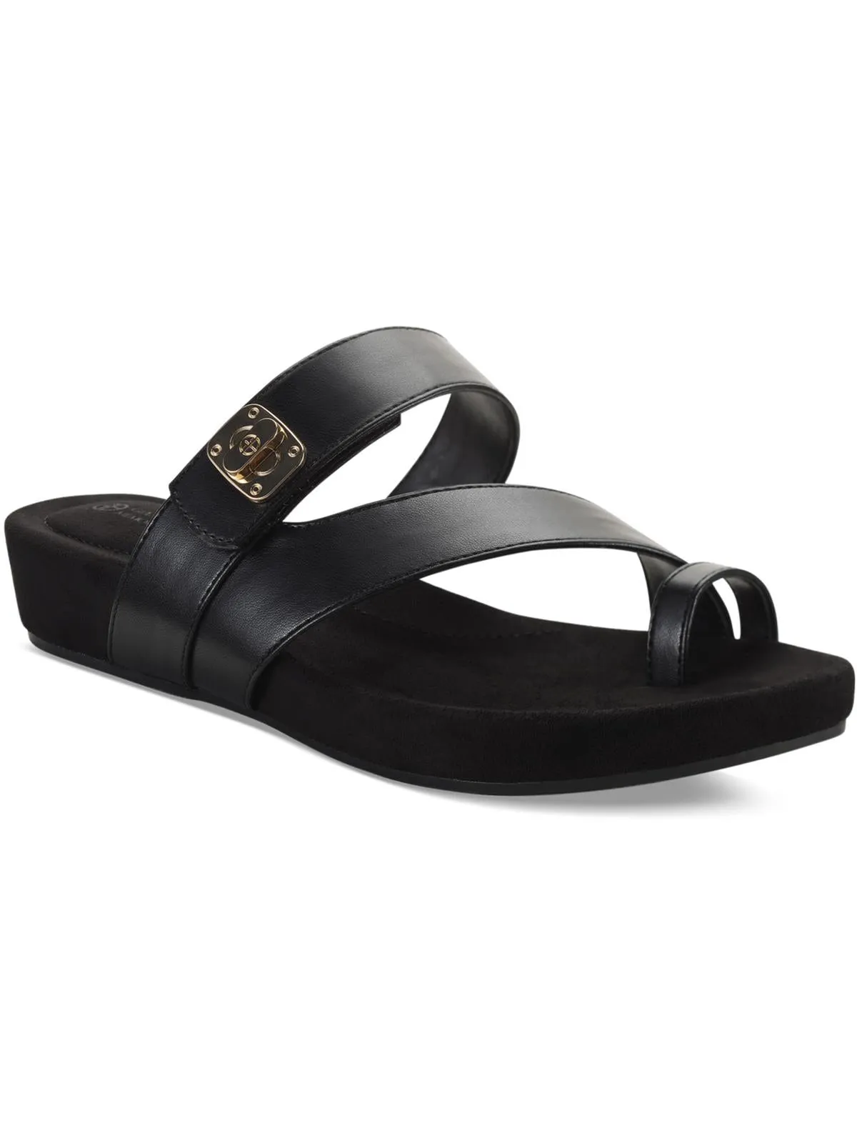 Rilleyy Damen Kunstleder Zehensteg Sandalen Ecco Schuhe