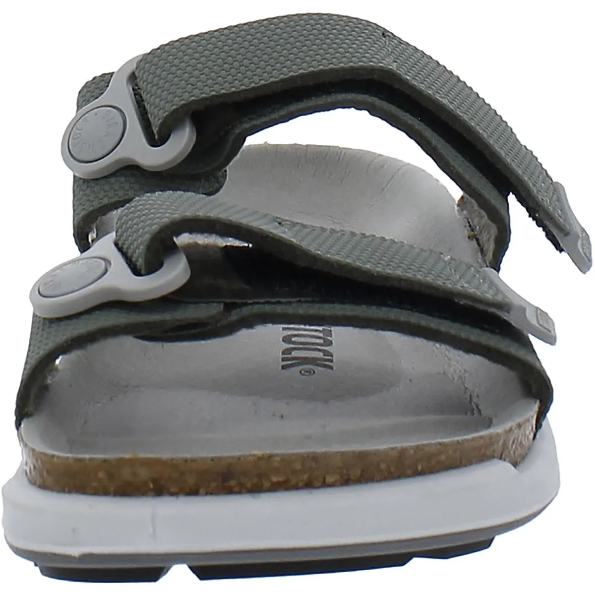 Sahara Damen Kunstleder Vegane Slide Sandalen