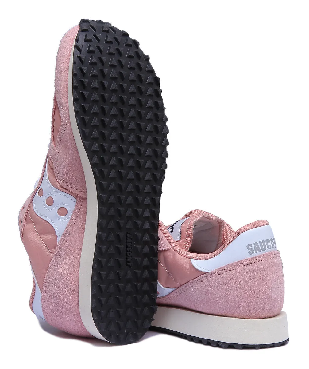 Saucony Dxn-Tranr-Vint in Pfirsichfarbenen Schuhen Saucony
