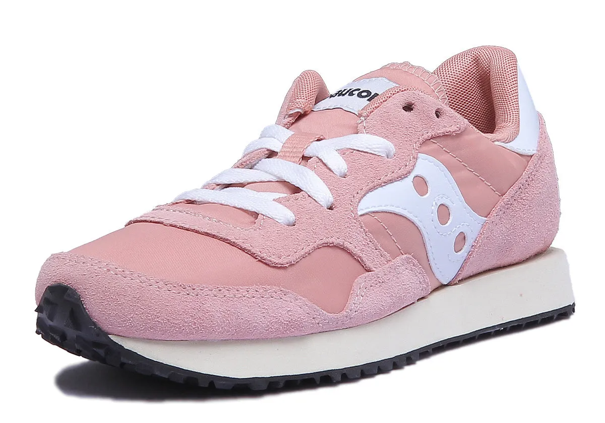 Saucony Dxn-Tranr-Vint in Pfirsichfarbenen Schuhen Saucony