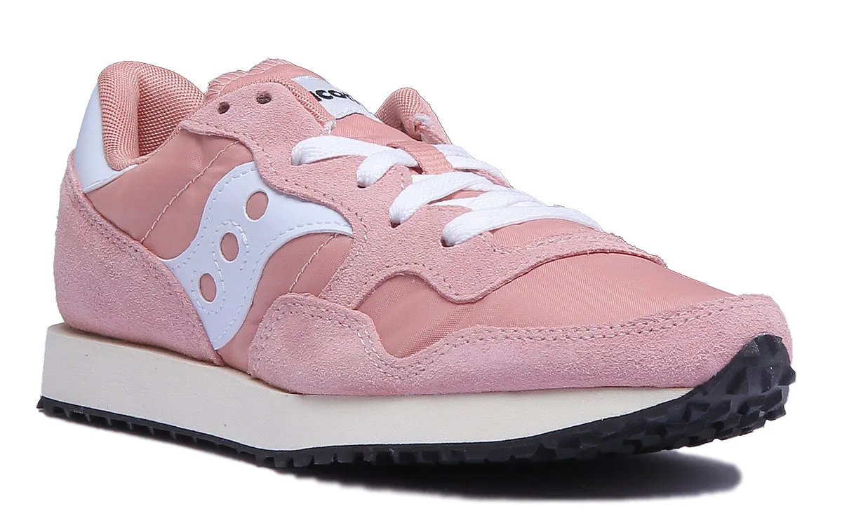 Saucony Dxn-Tranr-Vint in Pfirsichfarbenen Schuhen Saucony