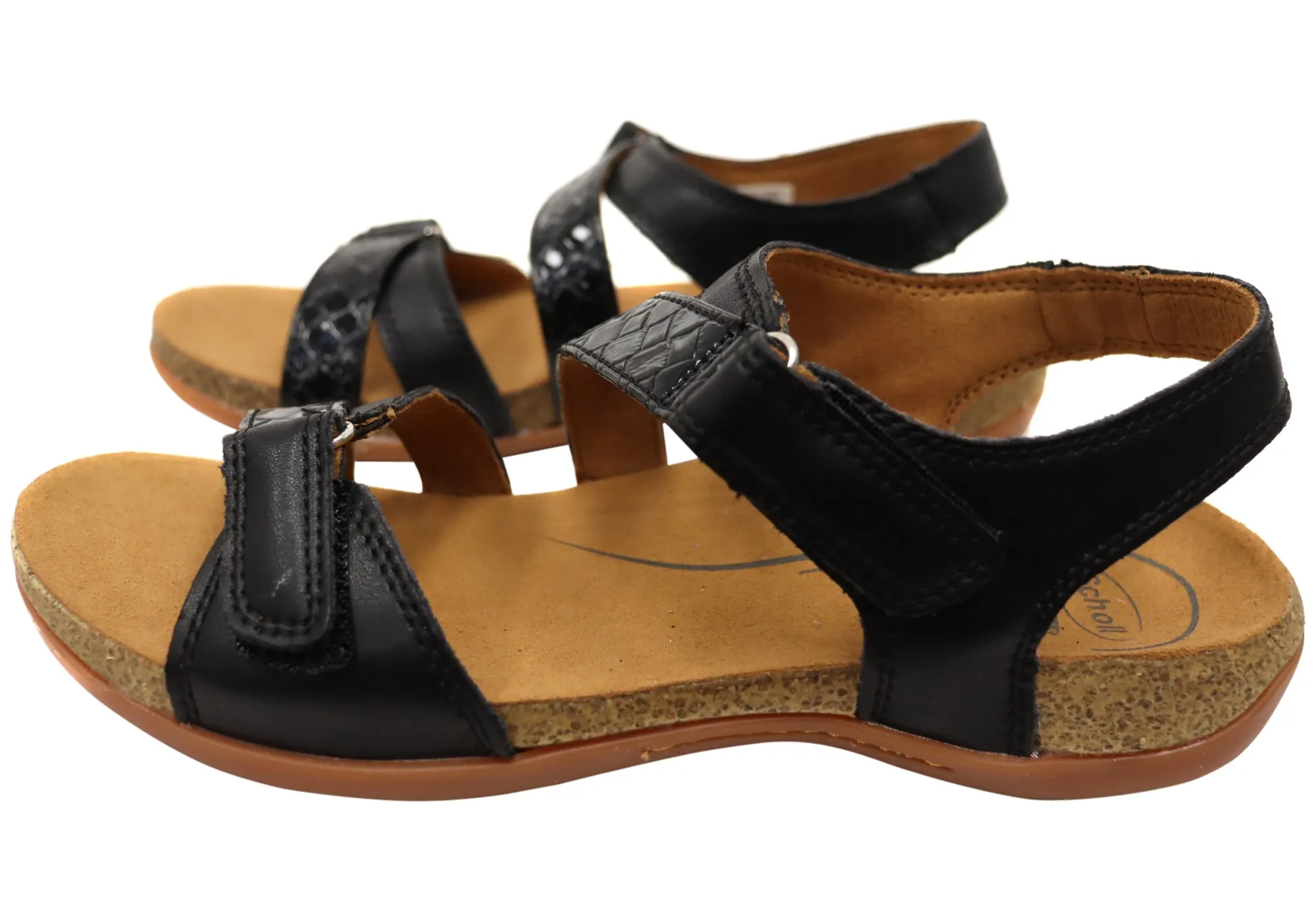 Scholl Orthaheel Aria Damen Bequeme Unterstützende Sandalen Scholl Orthaheel Schuhe