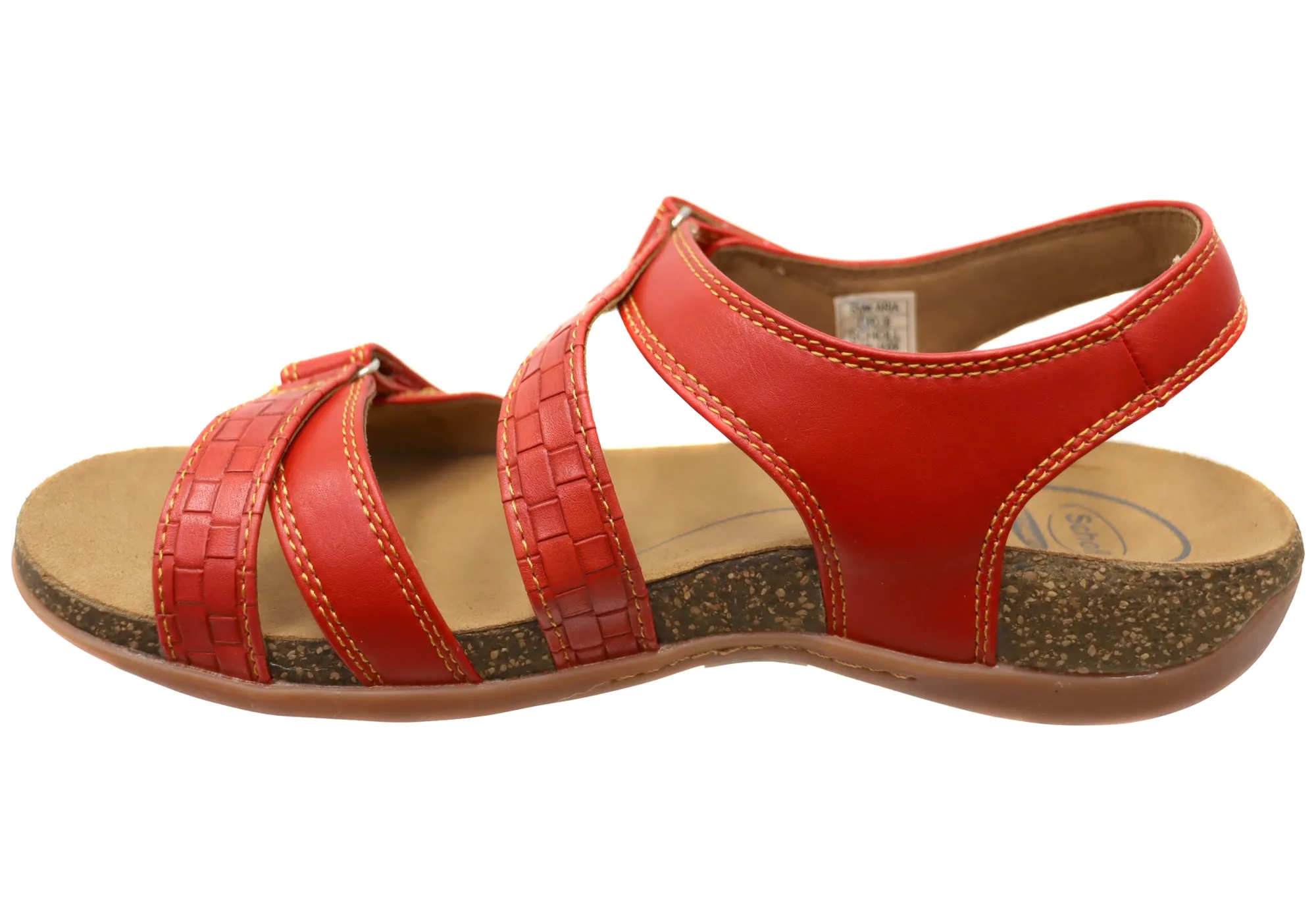 Scholl Orthaheel Aria Damen Bequeme Unterstützende Sandalen Scholl Orthaheel Schuhe
