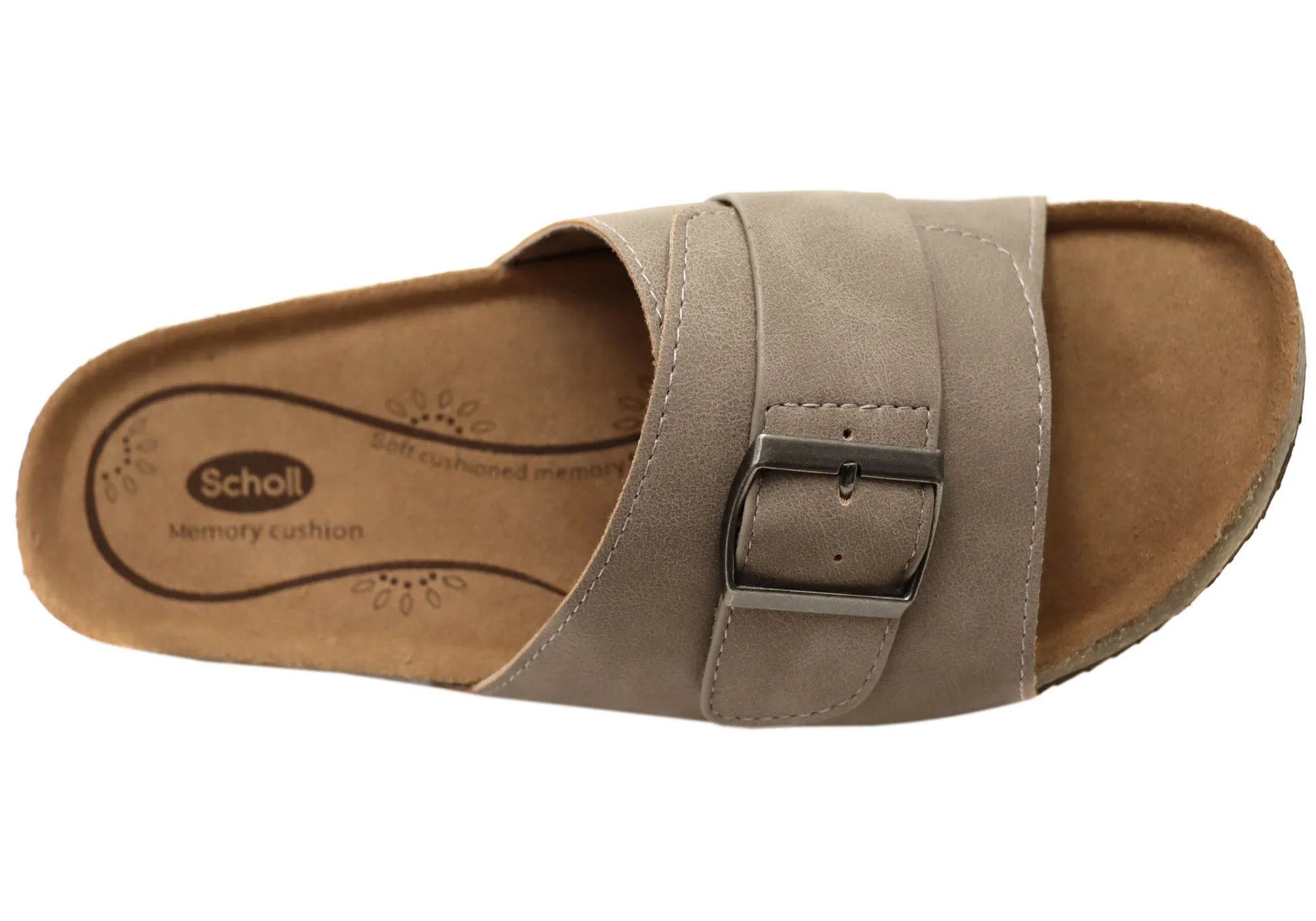 Scholl Orthaheel Brine Damen Bequeme Slides Sandalen Scholl Orthaheel Schuhe