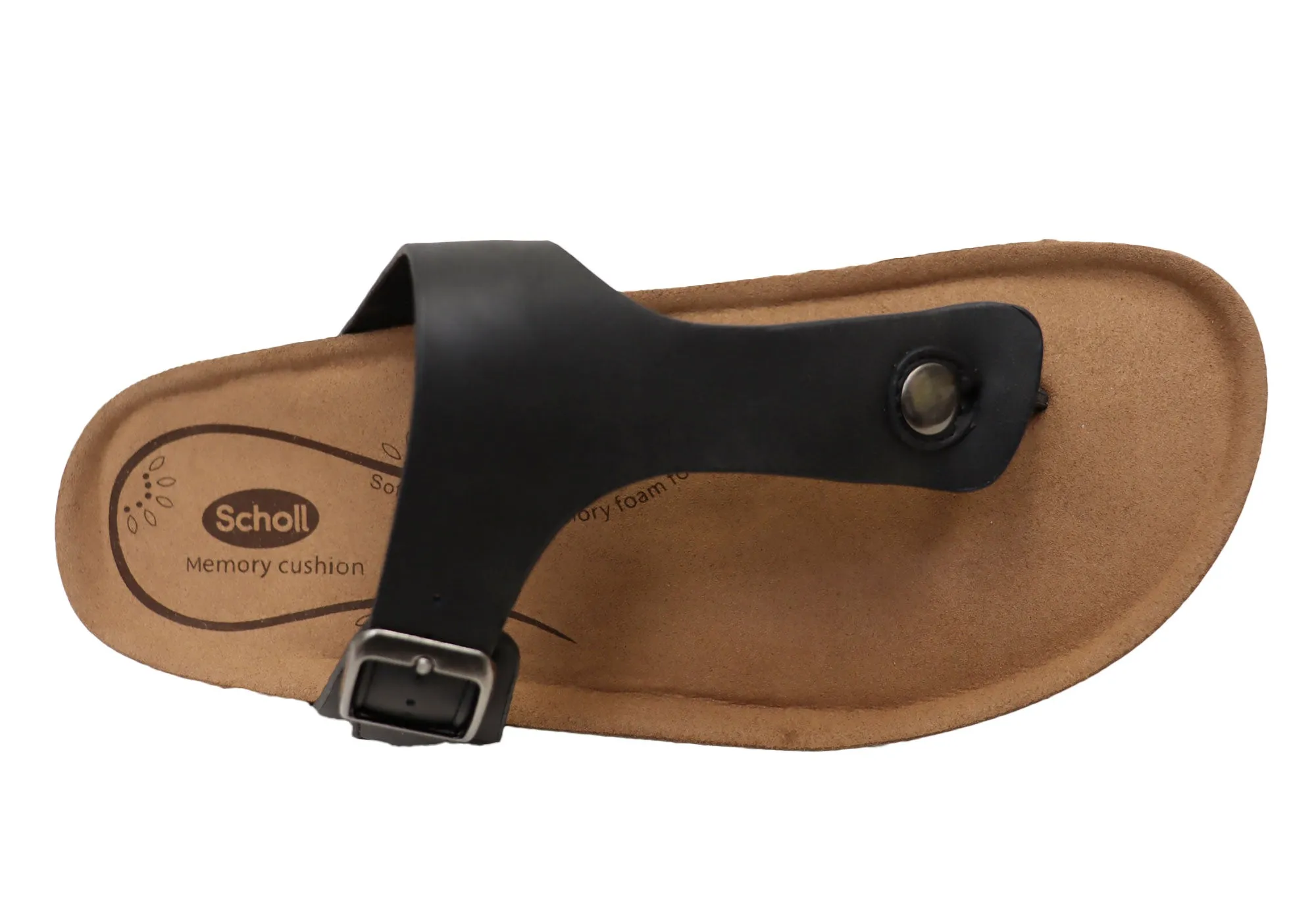 Scholl Orthaheel Brittany Damen Bequeme Zehensteg-Sandalen Scholl Orthaheel Schuhe