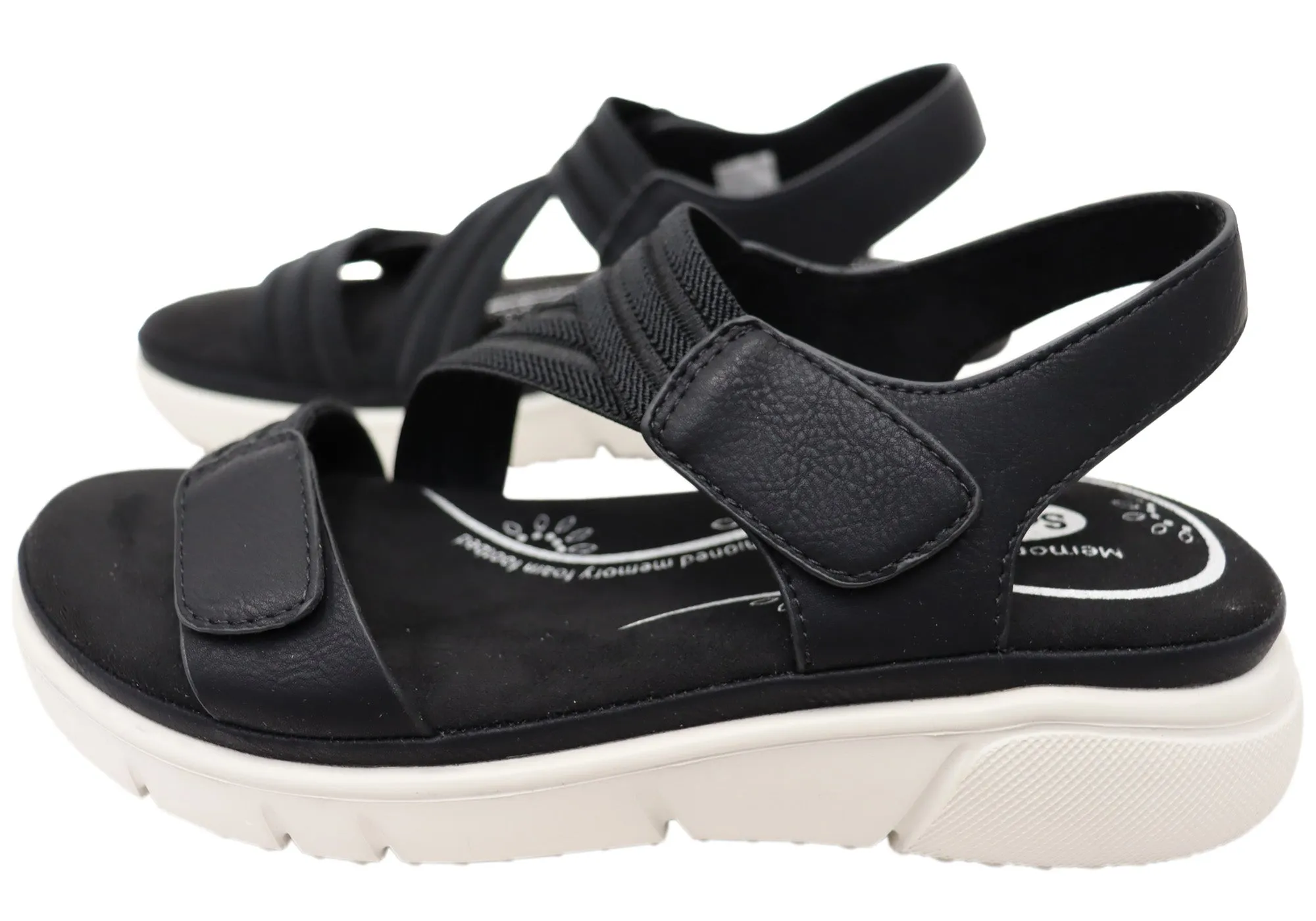 Scholl Orthaheel Rampage Damen Bequeme Sandalen Scholl Orthaheel Schuhe
