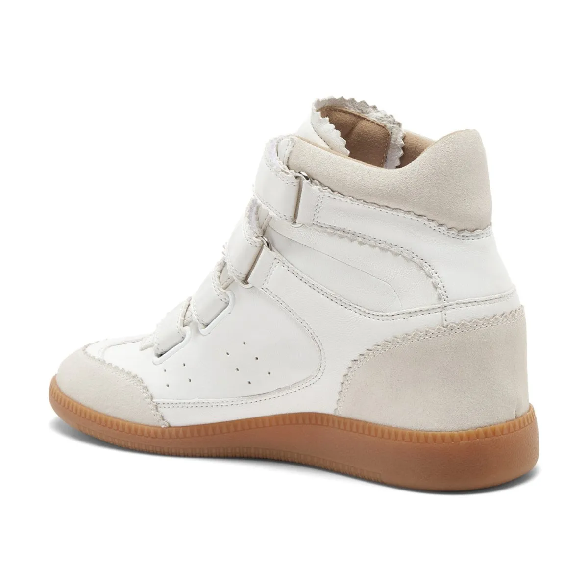 Silent D Damen Scarlett Weißes Leder