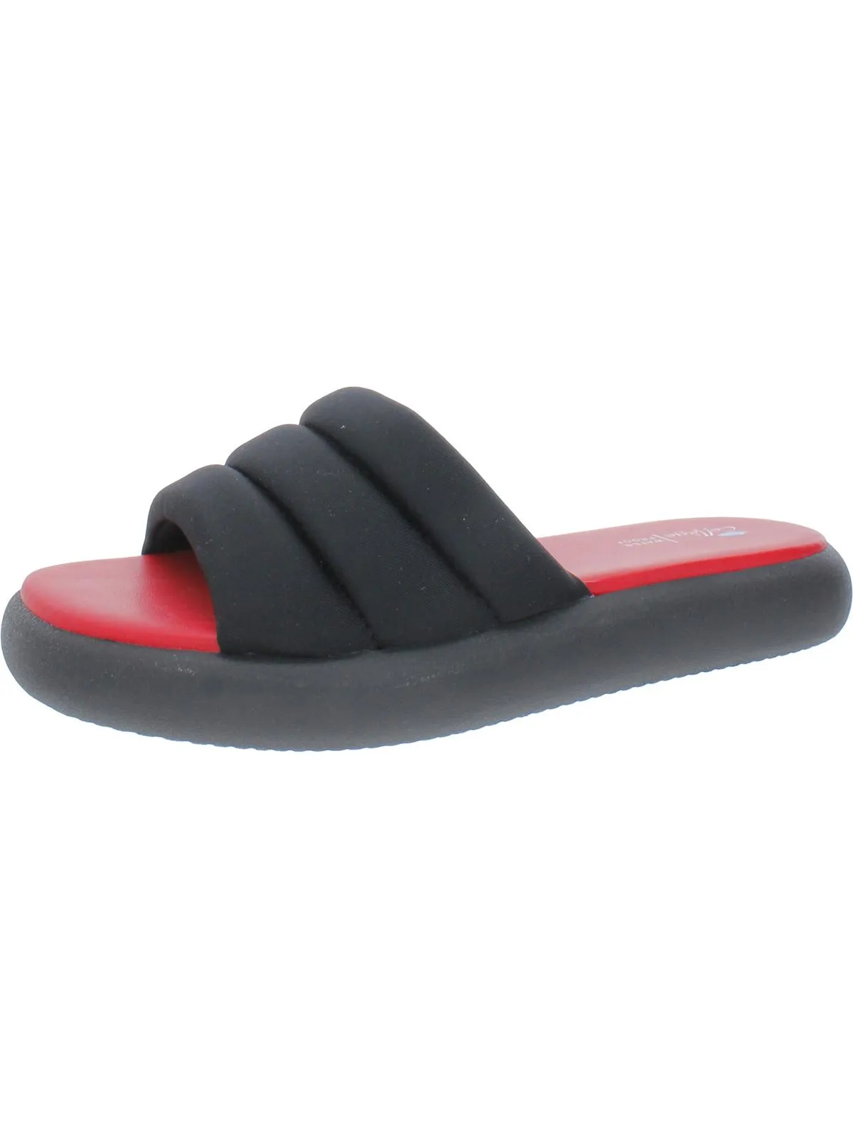 Simona Damen Peep-Toe Kunststoff Plateau-Sandalen Ecco Schuhe