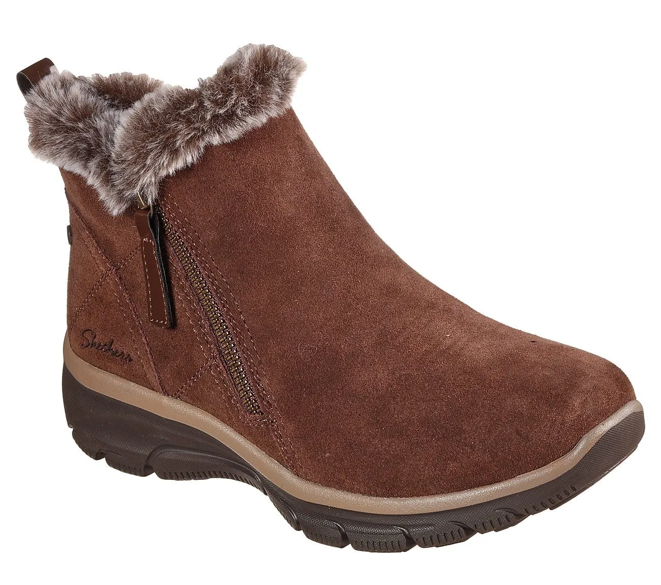 Skechers Easy Going High Zip, Bequemer Sitz