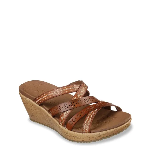 Skechers Damen Beverless Tiger Posse Sandale