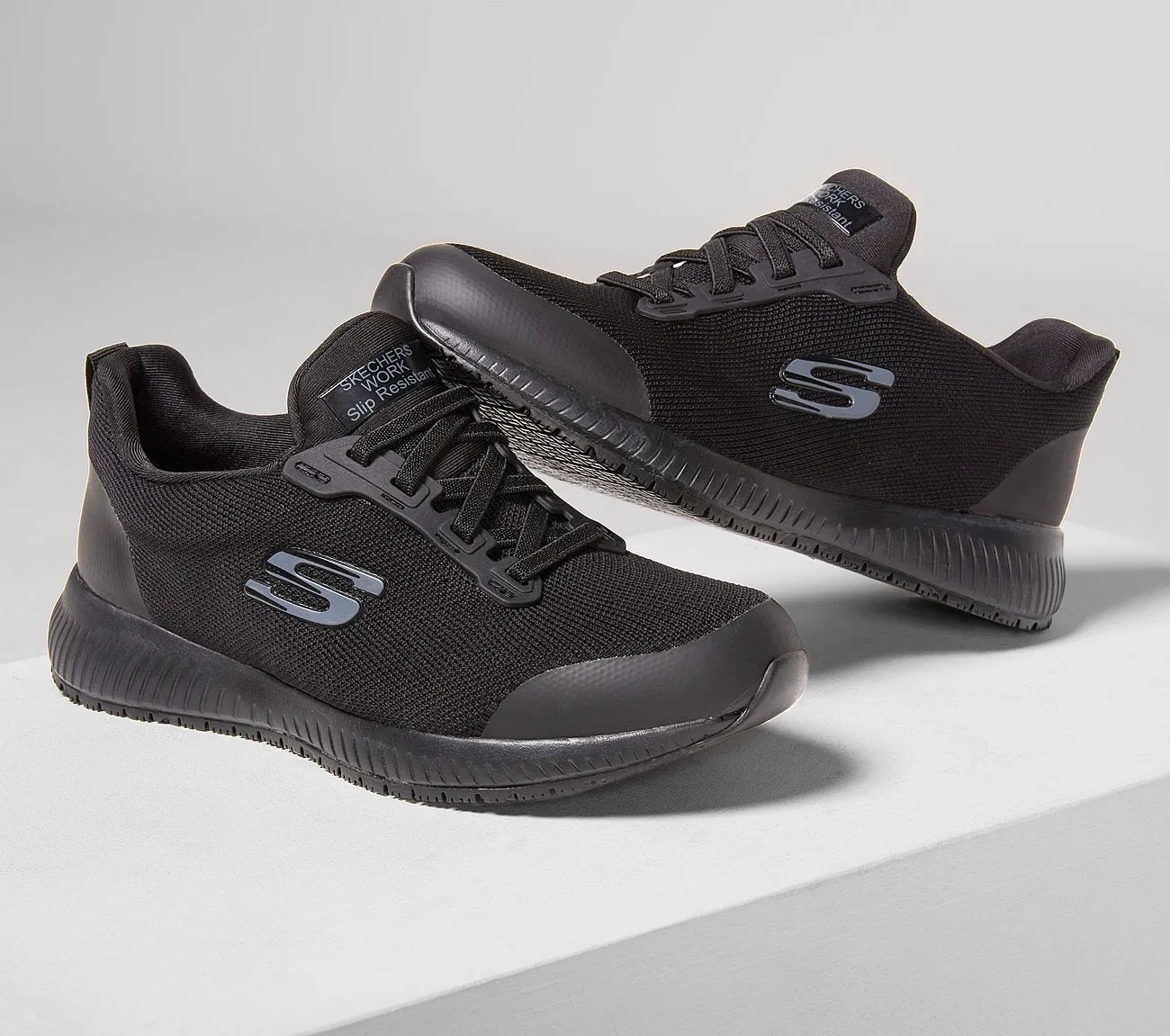 Skechers W Squad Arbeitsschuhe rutschfest WEIT