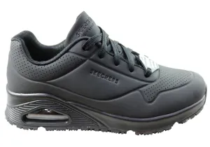 Skechers Damen Relaxed Fit Uno rutschfeste bequeme Arbeitsschuhe Skechers Schuhe
