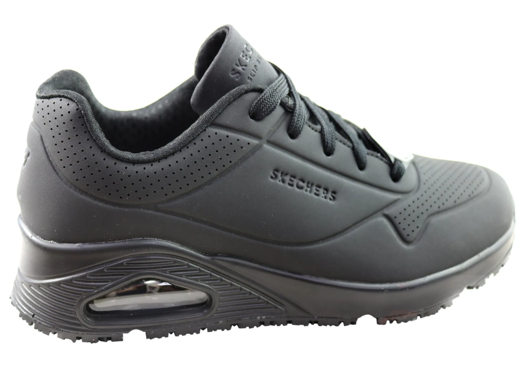 Skechers Damen Relaxed Fit Uno rutschfeste bequeme Arbeitsschuhe Skechers Schuhe