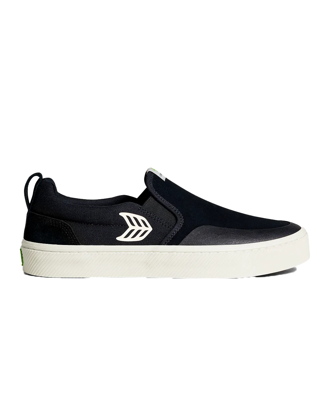 Slip On Skate Pro Schuhe in Schwarz & Elfenbein