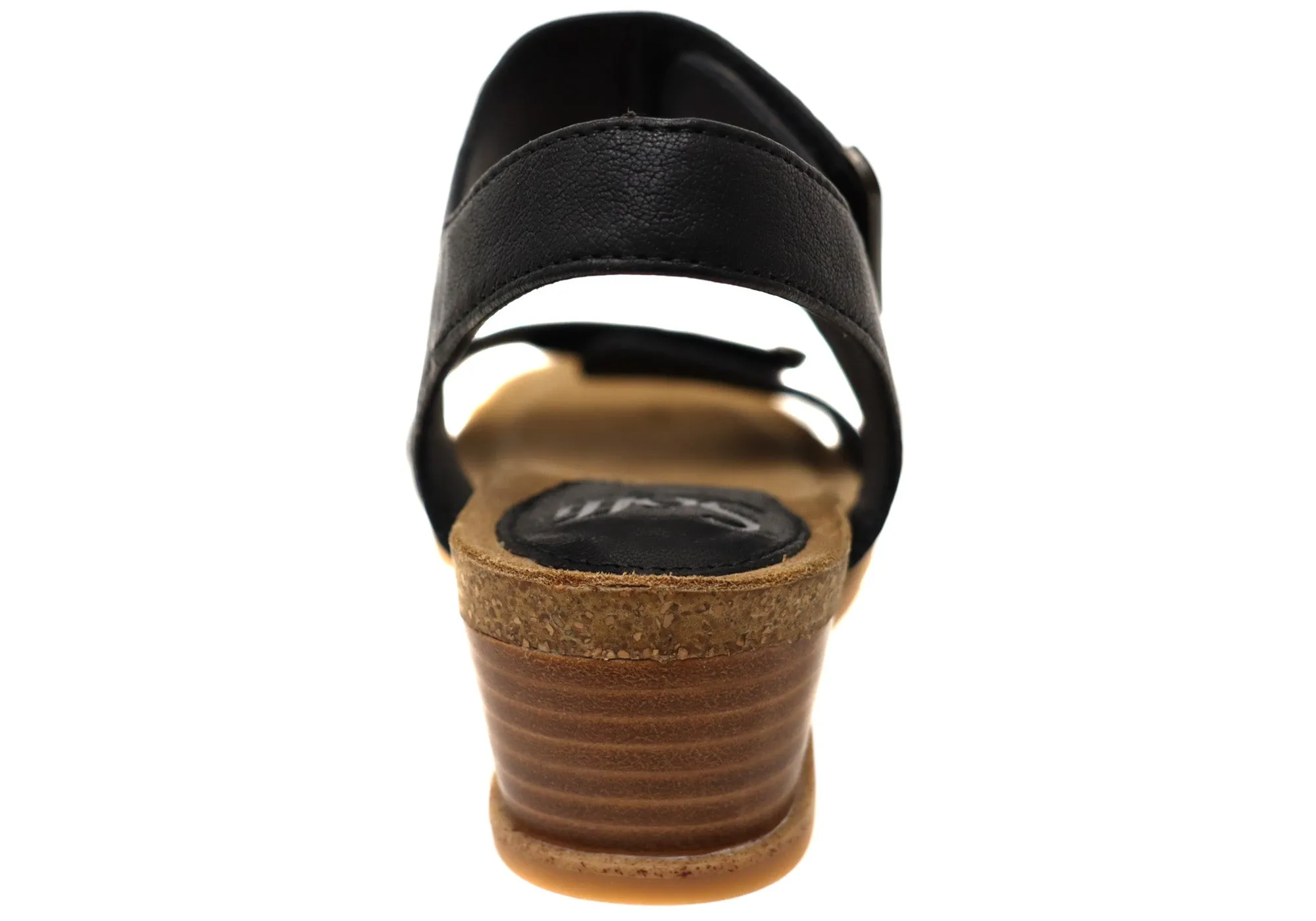 Sofft Verdi II Damen Ledergeschnürte Keilabsatz Sandalen Mit Bequemer Fußbettung Sofft Schuhe