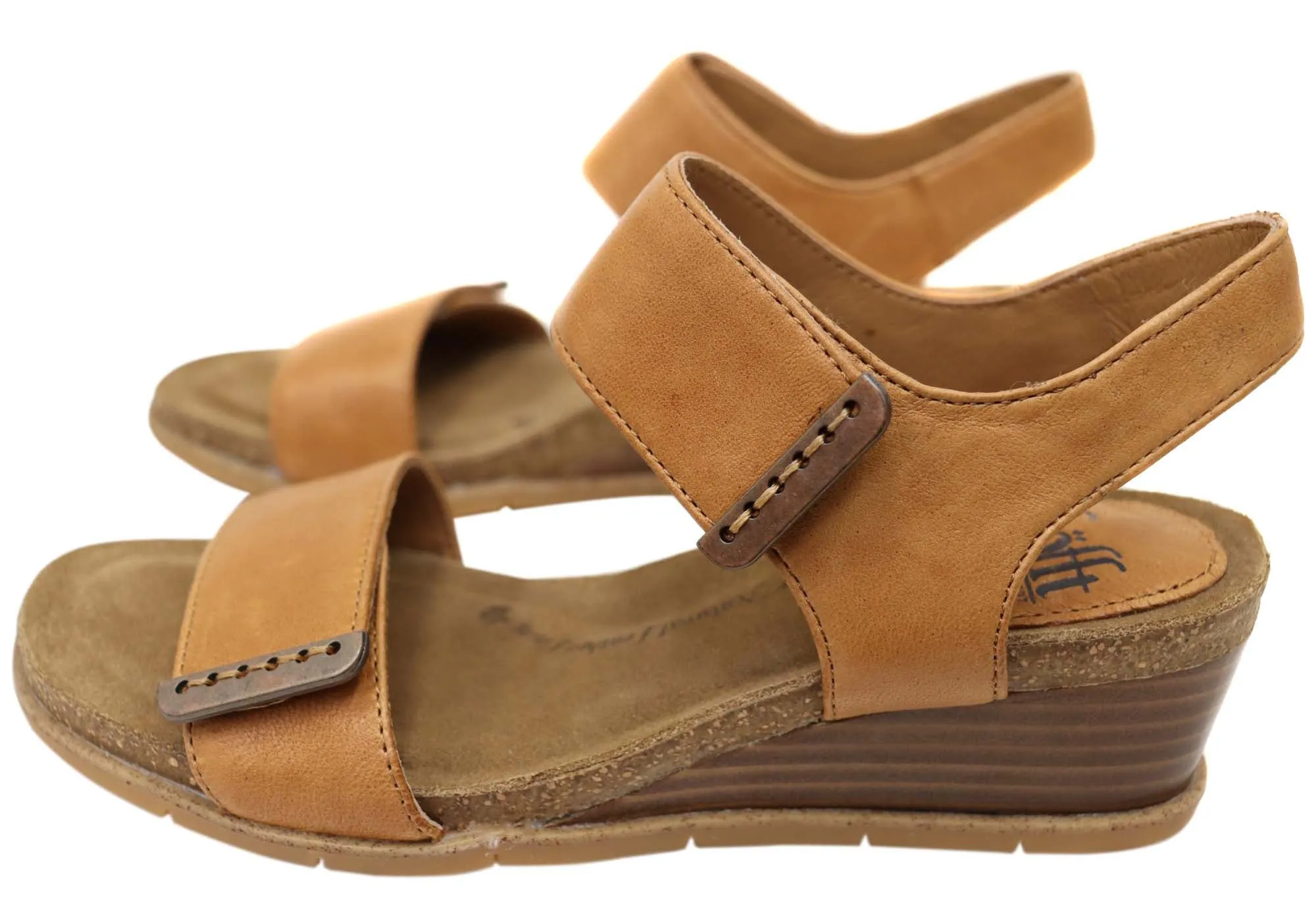 Sofft Verdi II Damen Ledergeschnürte Keilabsatz Sandalen Mit Bequemer Fußbettung Sofft Schuhe
