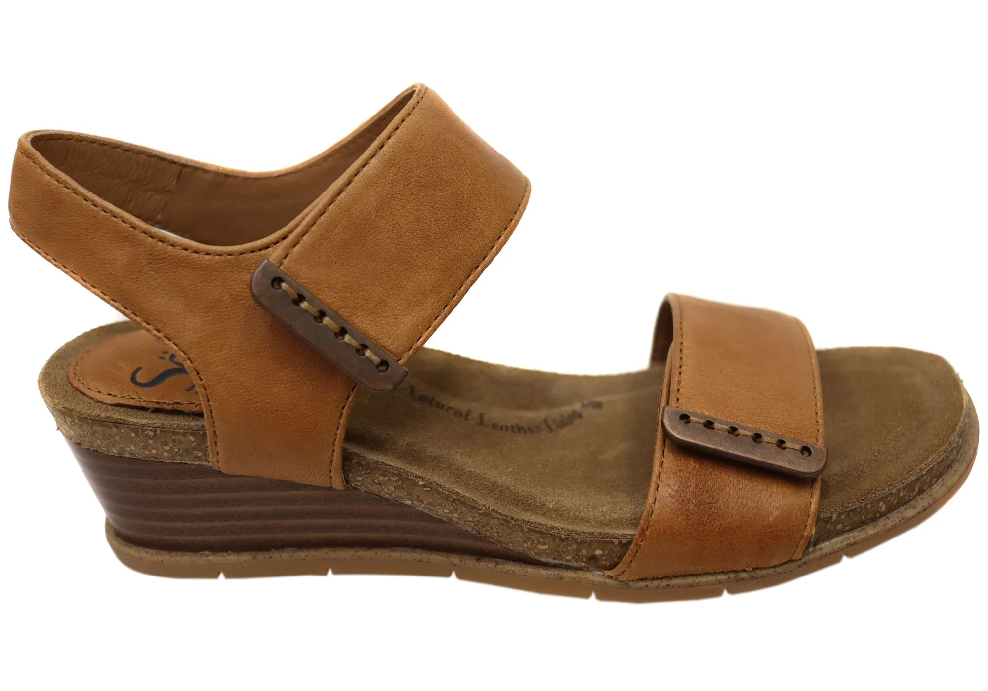 Sofft Verdi II Damen Ledergeschnürte Keilabsatz Sandalen Mit Bequemer Fußbettung Sofft Schuhe
