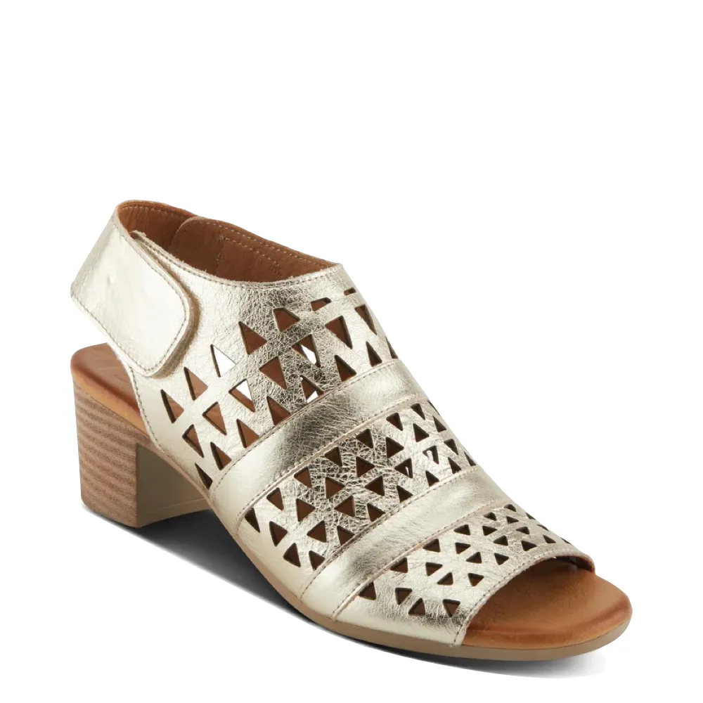 Spring Step Damen Dorotha High Heel Sandale in Gold