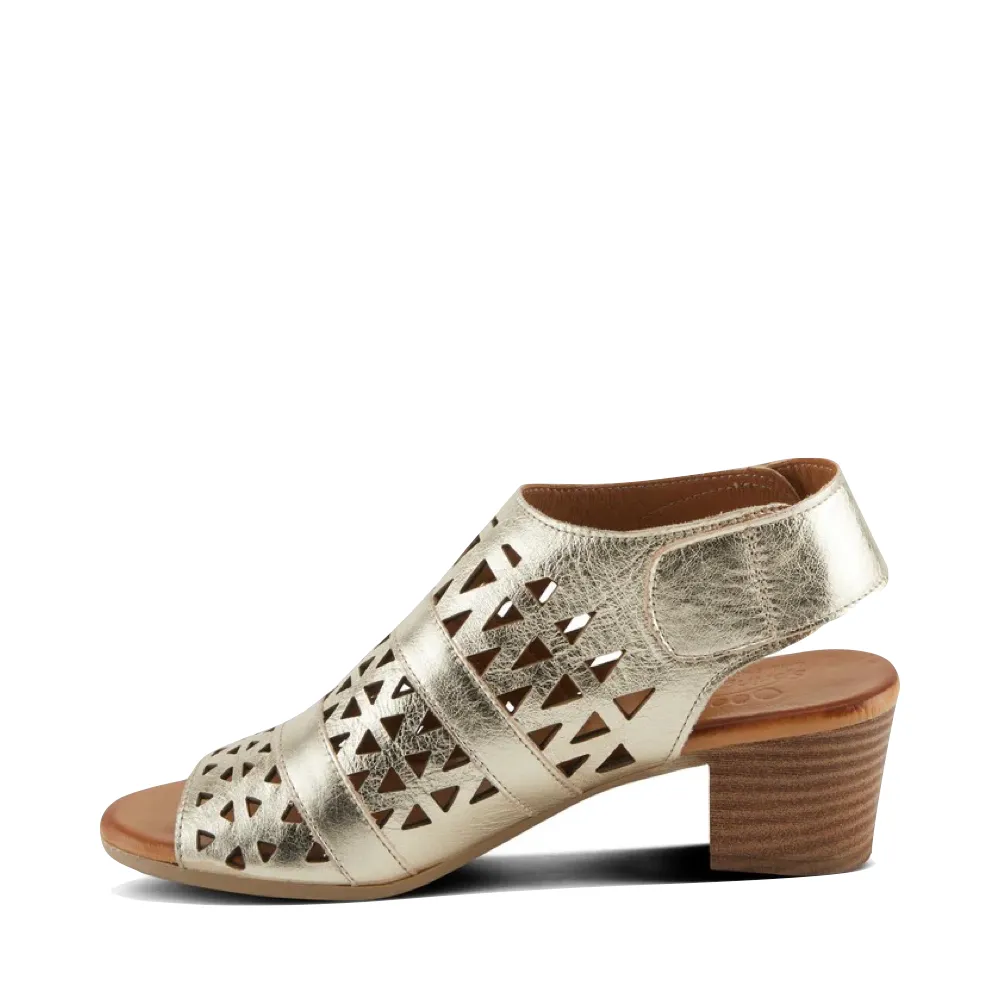Spring Step Damen Dorotha High Heel Sandale in Gold