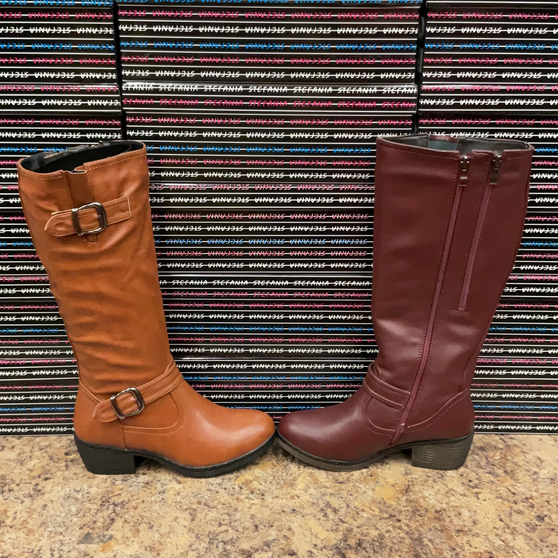 STEPHANIA ZIP STIEFEL MIT VERLÄNGERUNG