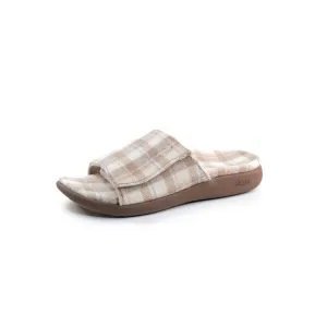 Strole Casual Schuhe Damen Den Tartan Pantoffel Wollmischung Sandale S778W