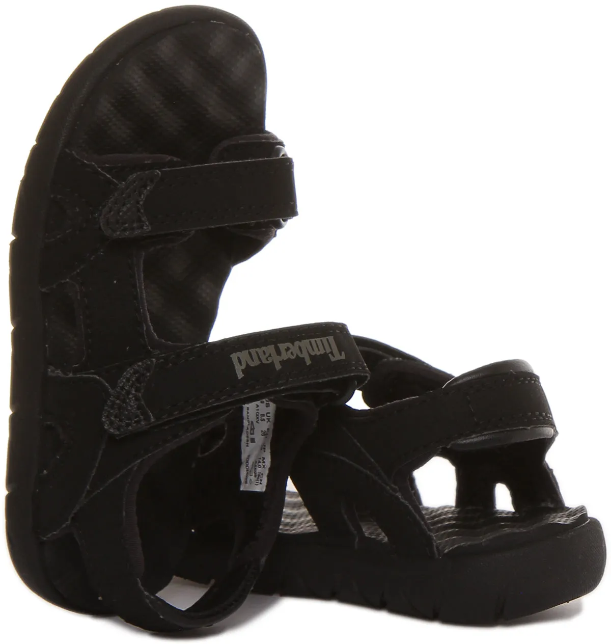 Timberland A1Qxv Perkin Row in Schwarz Mono für Kinderschuhe Timberland
