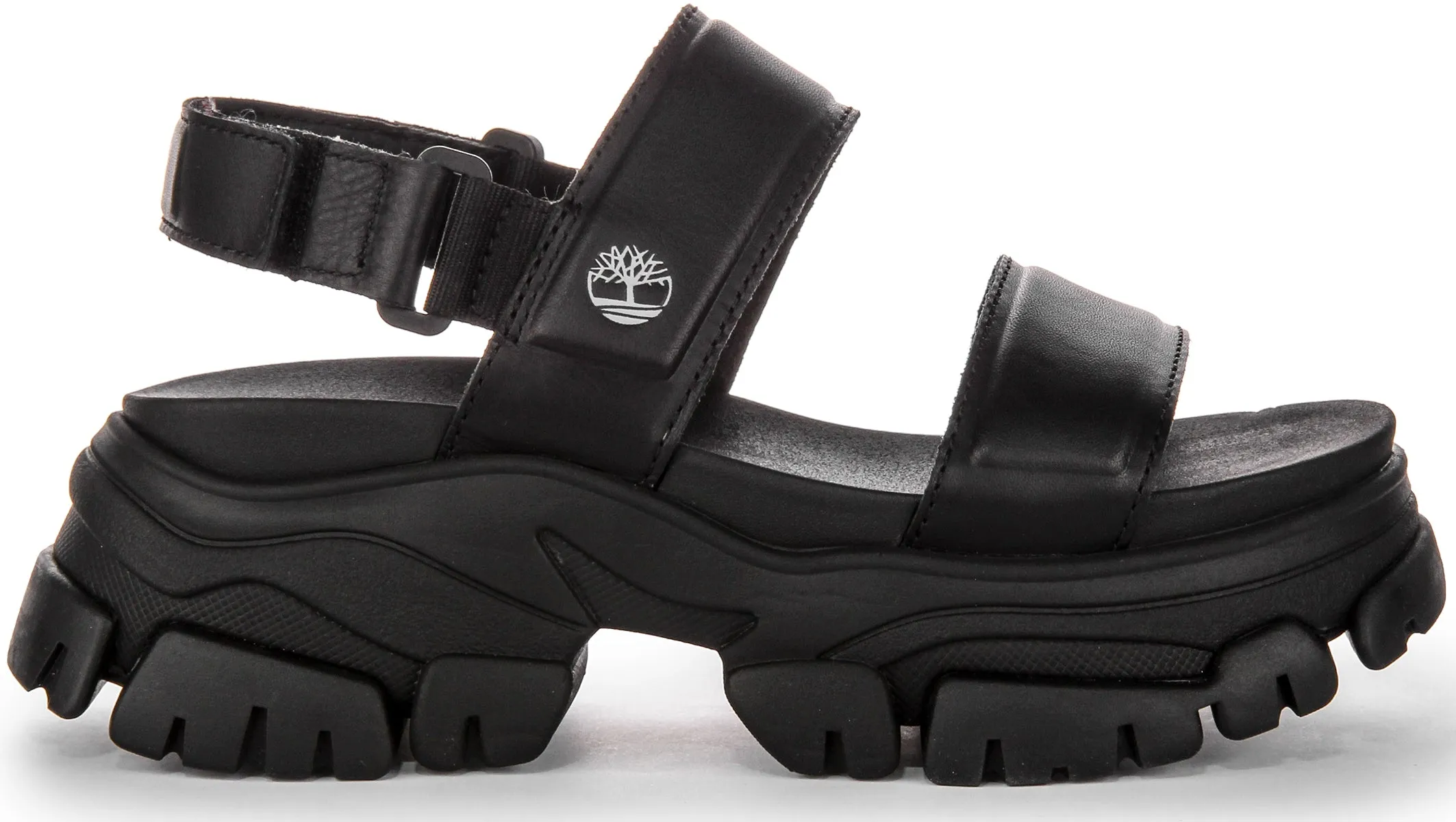 Timberland Adley Way A5Urz Plateau-Sandalen in Schwarz Timberland