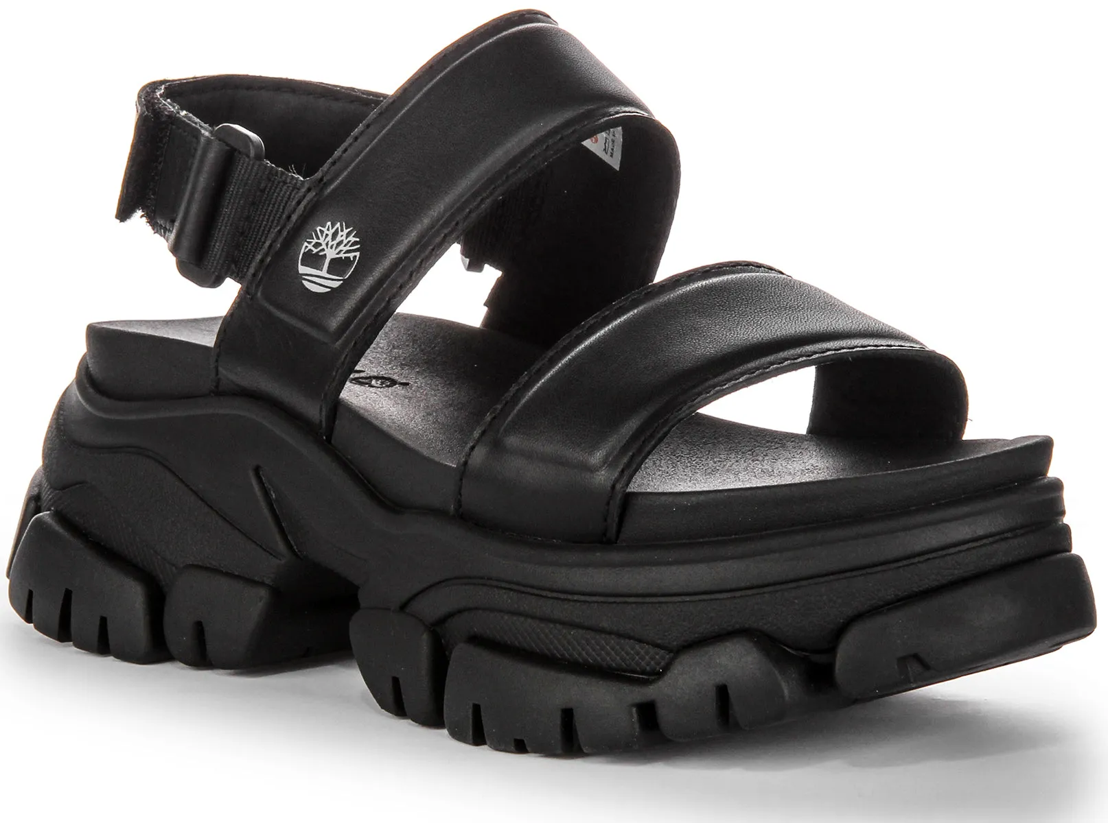 Timberland Adley Way A5Urz Plateau-Sandalen in Schwarz Timberland
