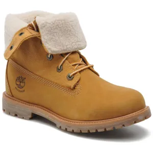 Timberland Authentic Teddy Fleece Damen wasserdichte Stiefel mittlerer Länge
