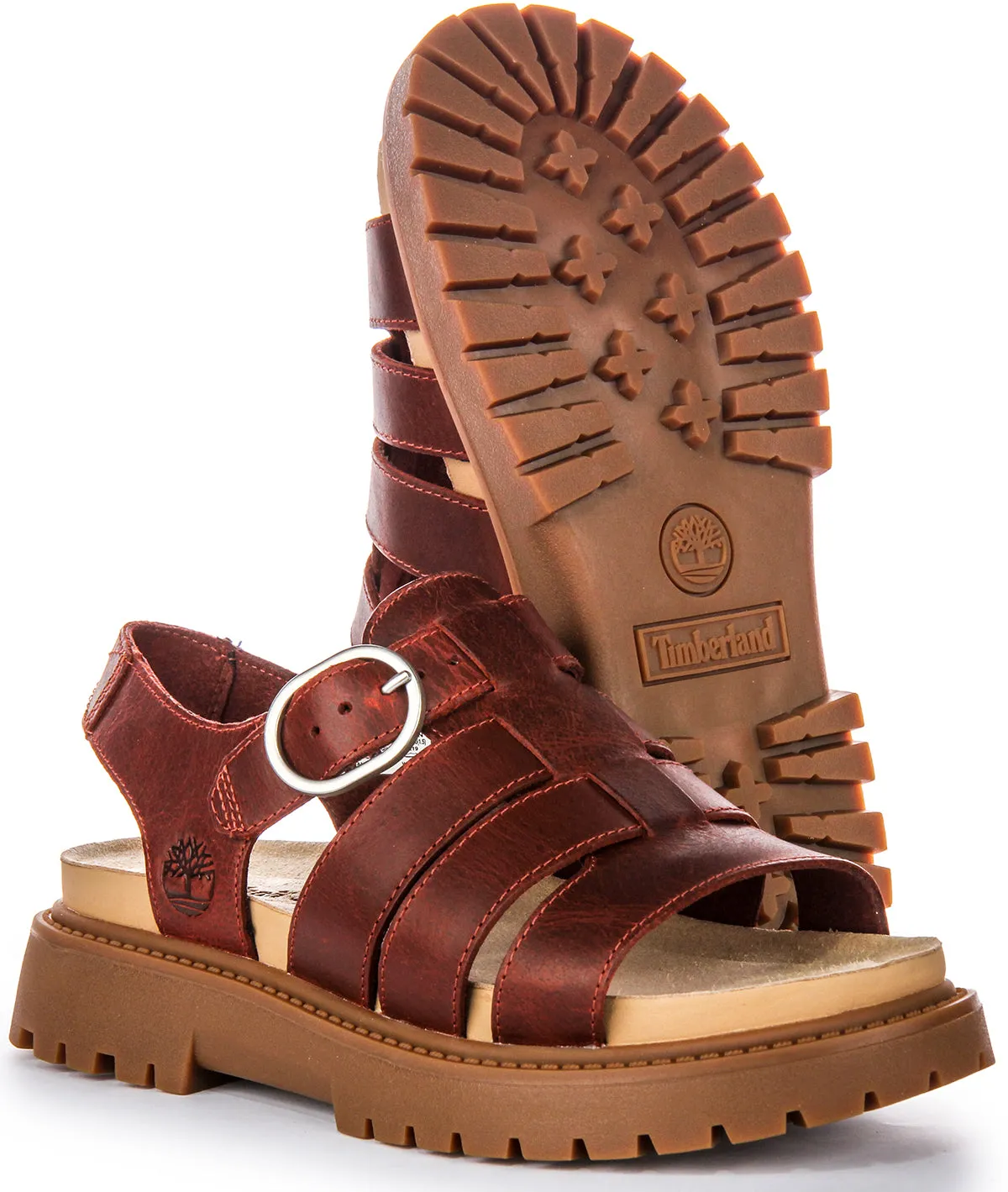 Timberland Clairmont Way A5Zkz Damenschuhe in Dunkelrot