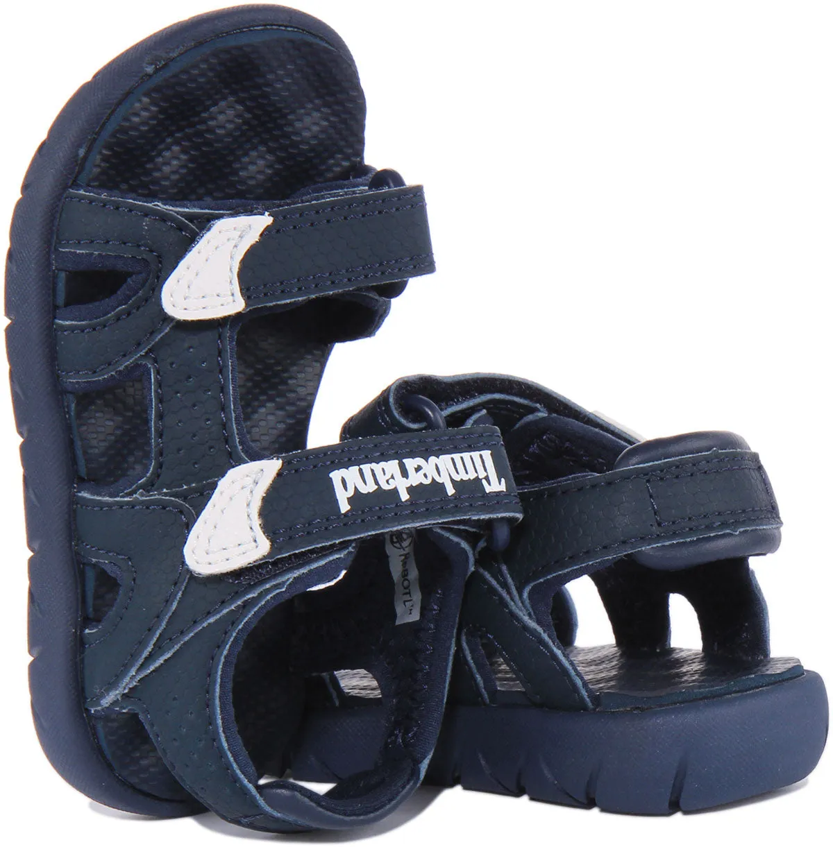 Timberland Perkins Row A2N2F 2-Träger in Blau für Babyschuhe Timberland