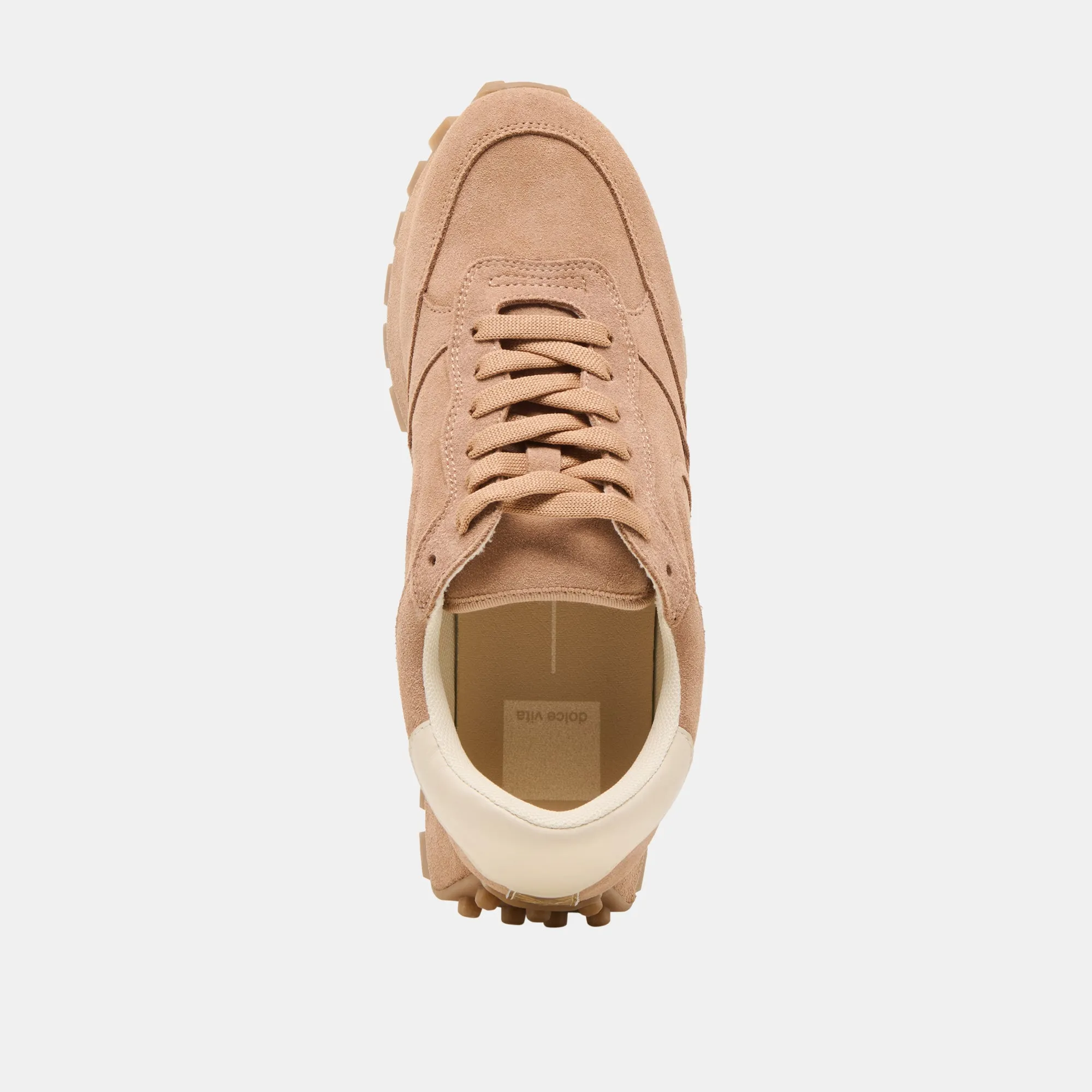 TRICIA SNEAKERS TOFFEE WILDLEDER