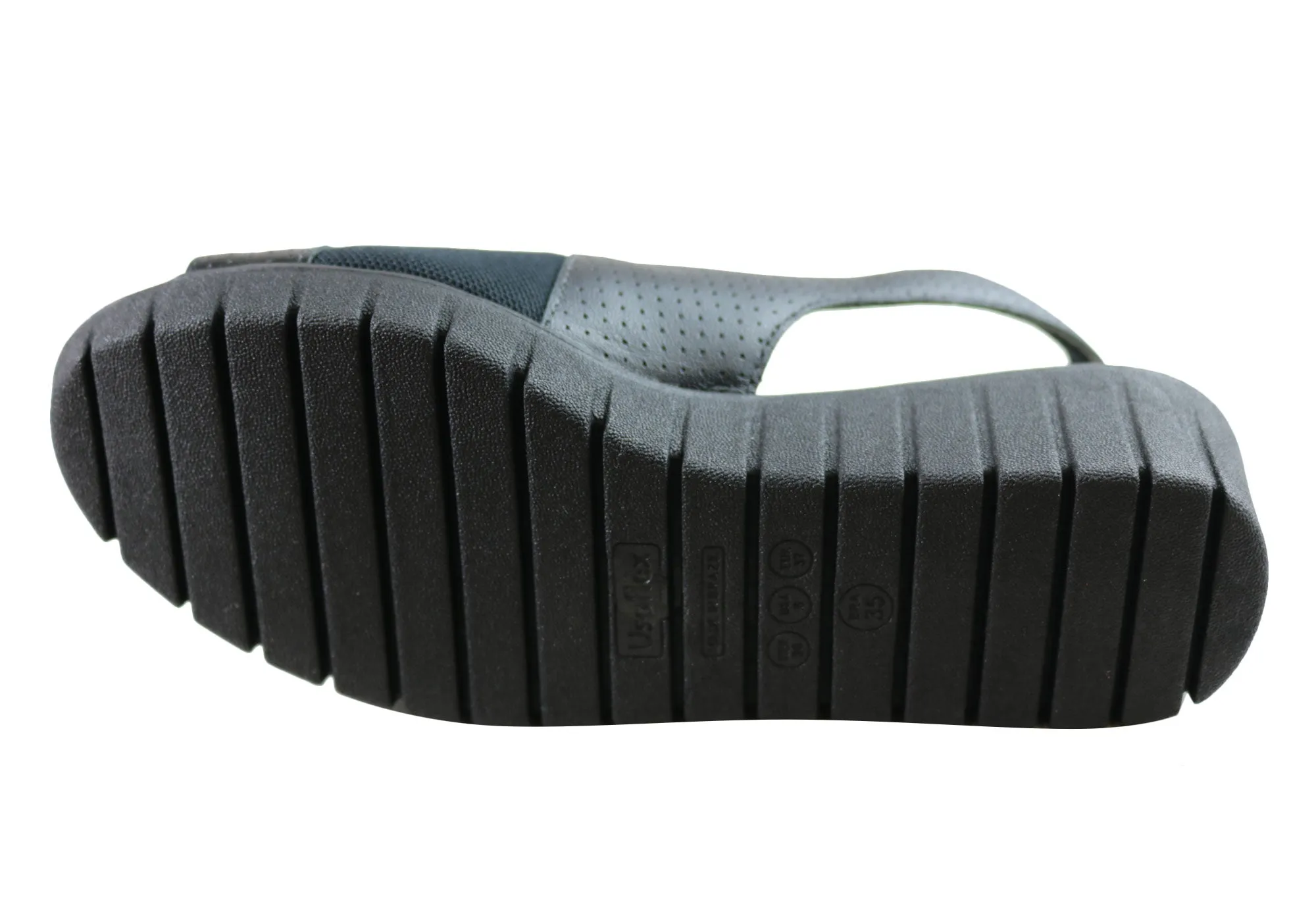 Usaflex Algiers Damen Bequeme Ledersandalen Hergestellt in Brasilien Usaflex Schuhe