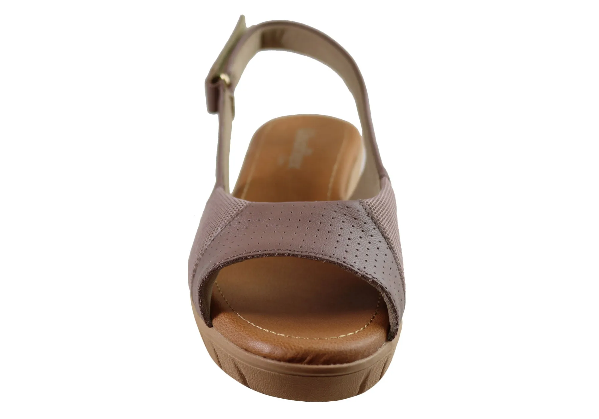 Usaflex Algiers Damen Bequeme Ledersandalen Hergestellt in Brasilien Usaflex Schuhe