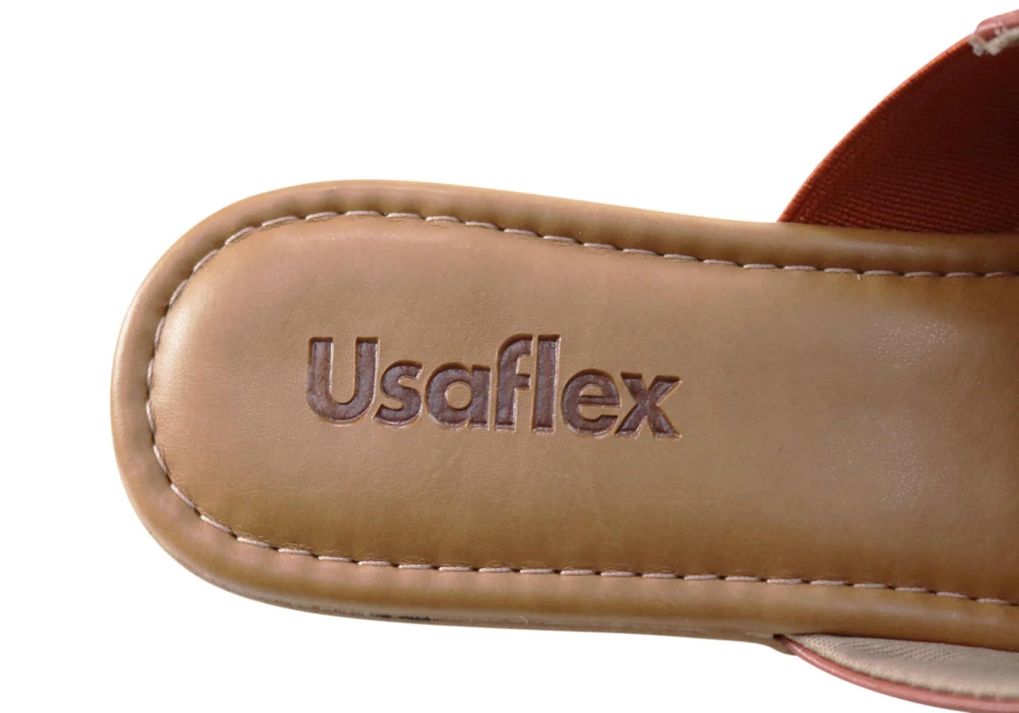 Usaflex Anatolia Damen Comfort Leder Slides Sandalen Hergestellt in Brasilien Usaflex Schuhe